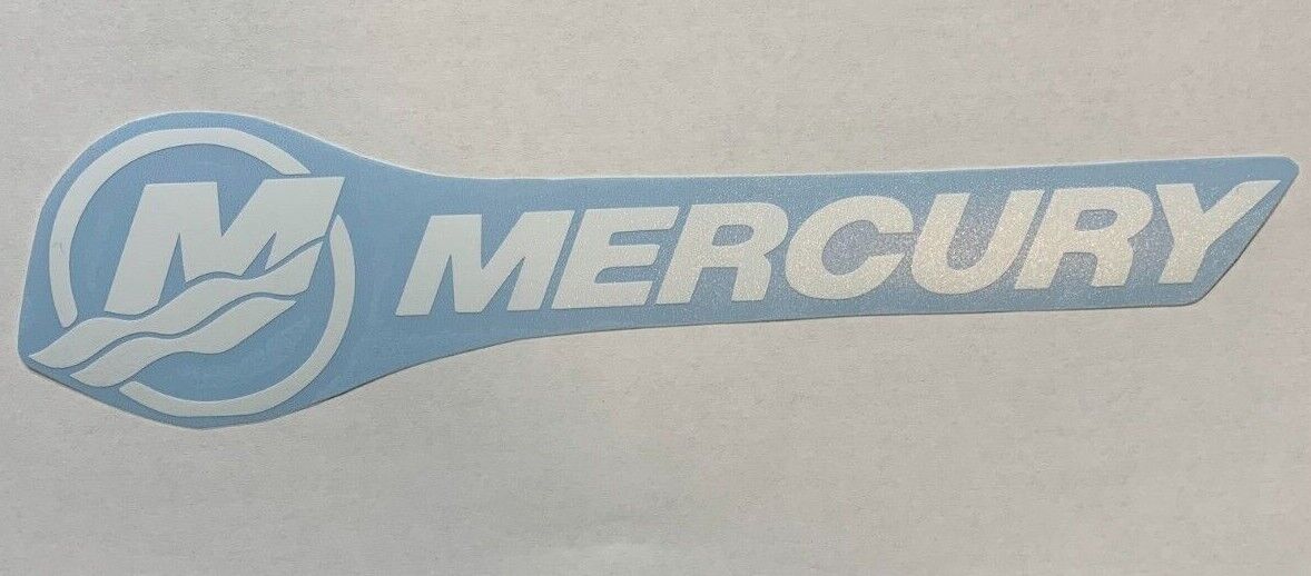 Mercury Marine Logo Die Cut Vinyl Decal High Quality Outdoor Sticker Boat Car