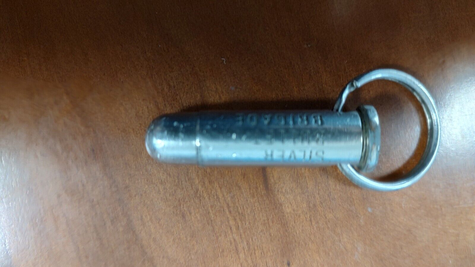 Vintage - America\'s NRA Silver Bullet Brigade - Charlton Heston Keychain Fob