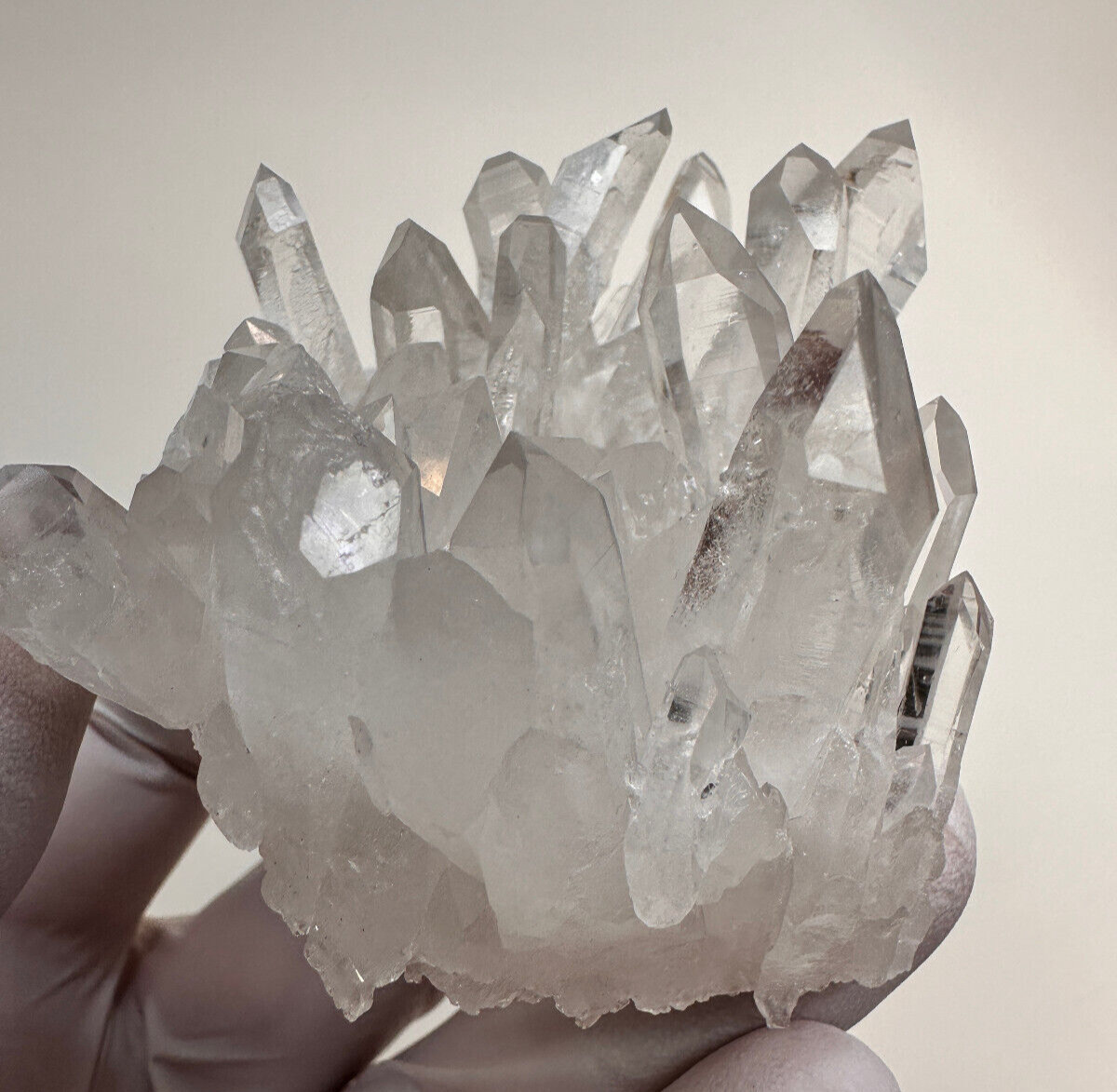 Incredible High Quality___Clear Arkansas Quartz Crystal Lemurian Cluster
