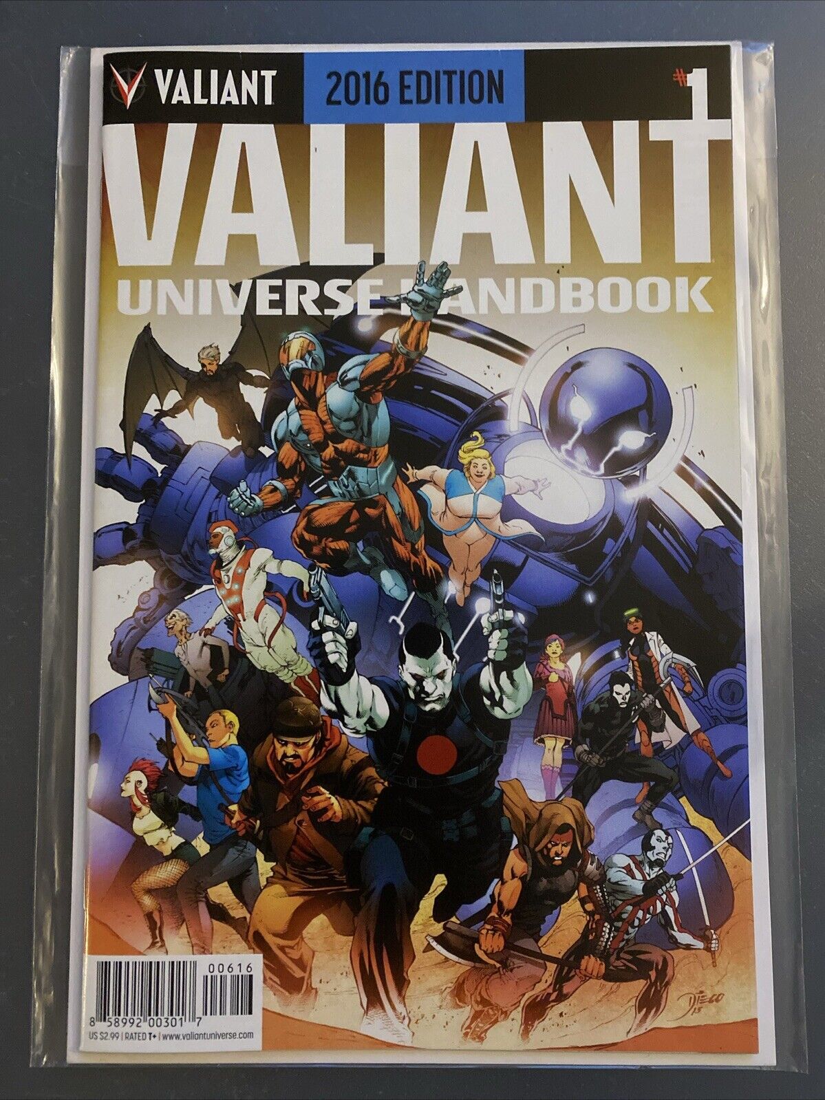 Valiant Universe Handbook 2016 Edition #1 Valiant Comics