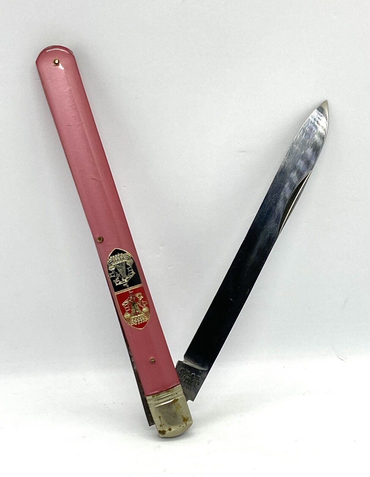 Vintage O.M.O.R. Japan J-211 E Stainless Steel Foldable Pocket Knife