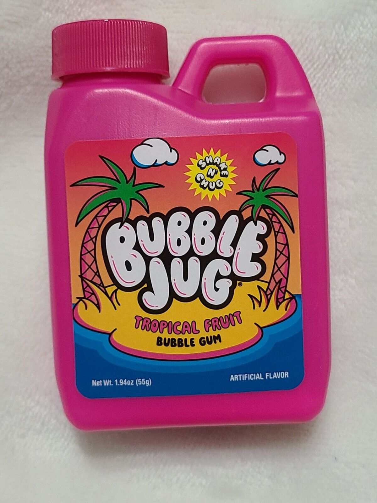 Bubble Jug Tropical Fruit Bubble Gum 1.94 oz