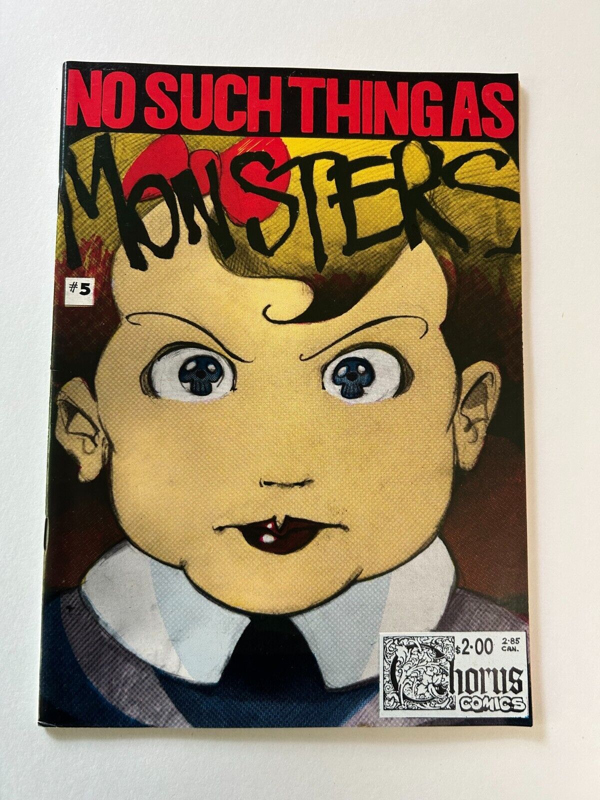 NO SUCH THING AS MONSTERS #5  - LATE BRONZE HORROR- 1987