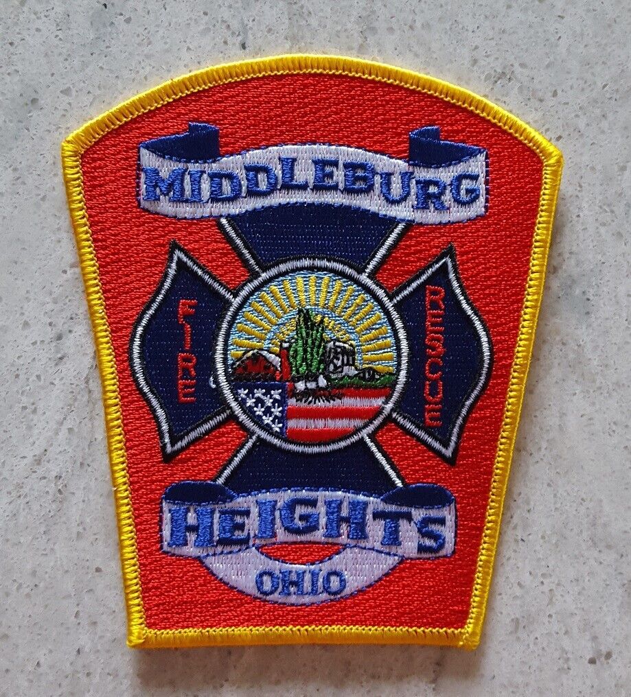 Middleburg Heights Ohio Fire Rescue patch new condition