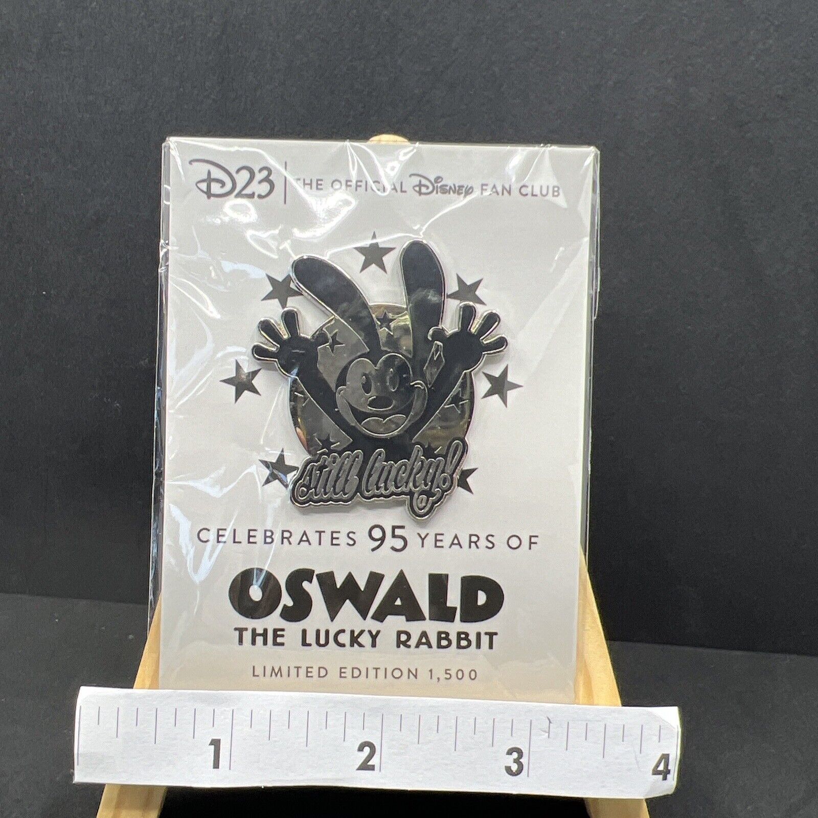 Disney ✨ OSWALD THE LUCKY RABBIT  95TH Anniversary Pin ~ D23 Exclusive LE 1500