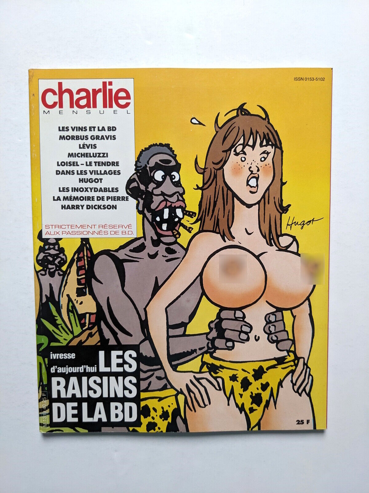 Charlie Mensuel #40 1985 French Hugot Regis Loisel Harry Dickson Georges Levis