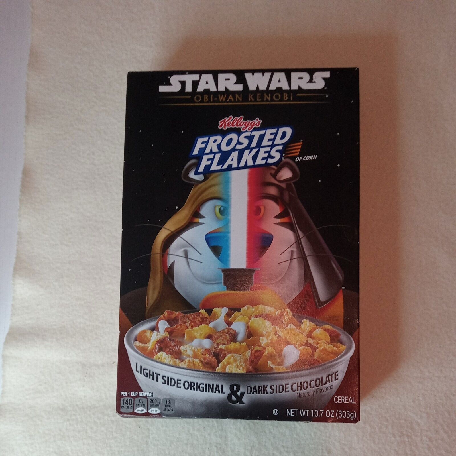 Kellogg\'s Star Wars Obi-Wan Kenobi Frosted Flakes Cereal   Light & Dark