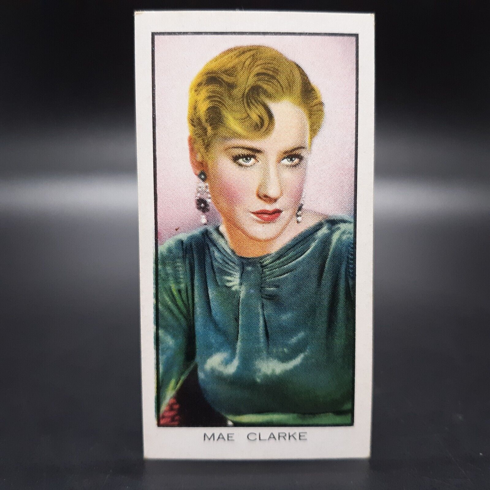1935 BAT Cinema Celebrities #37 Mae Clarke Rare Tobacco Cigarette Card