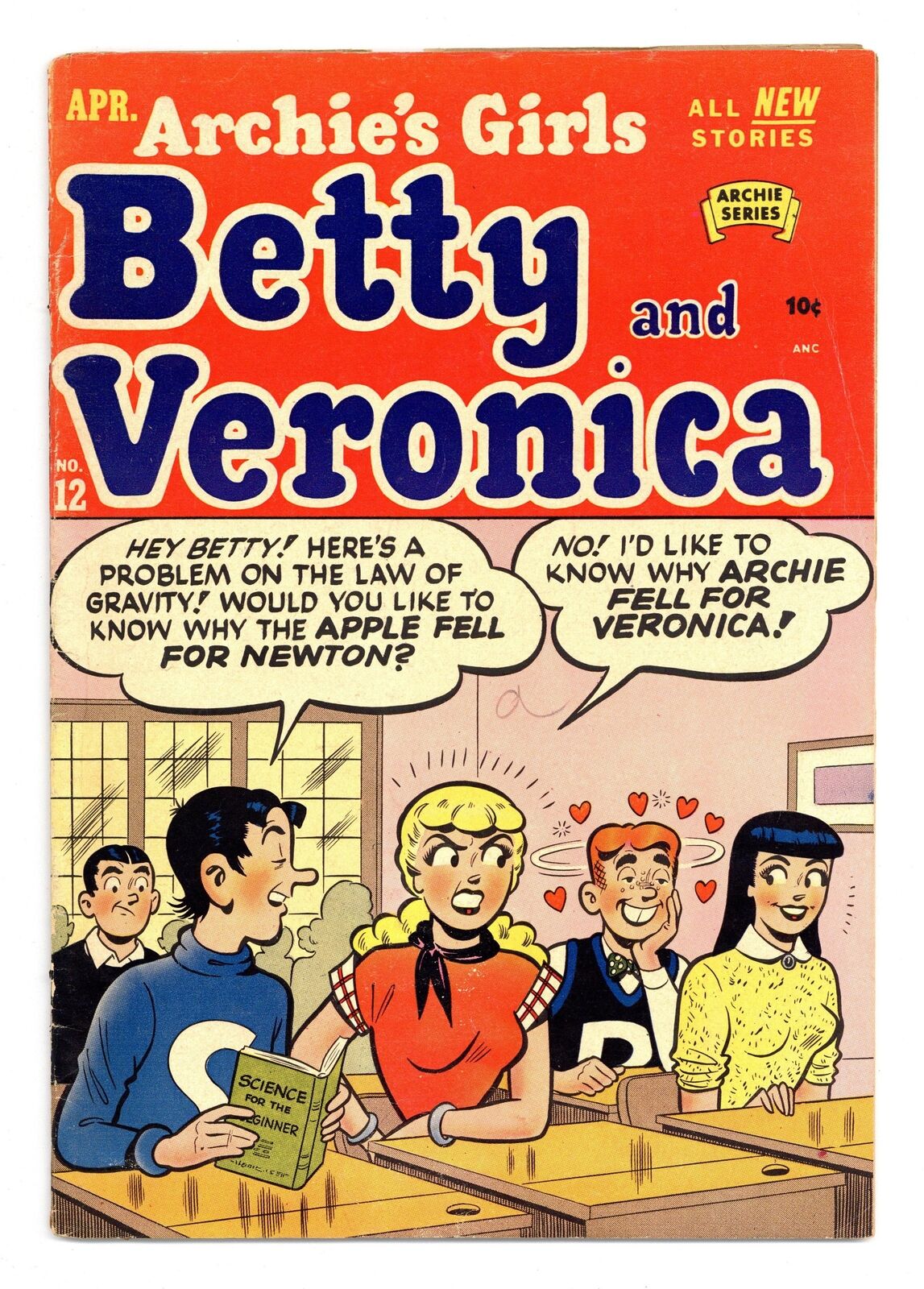 Archie\'s Girls Betty and Veronica #12 VG 4.0 1954