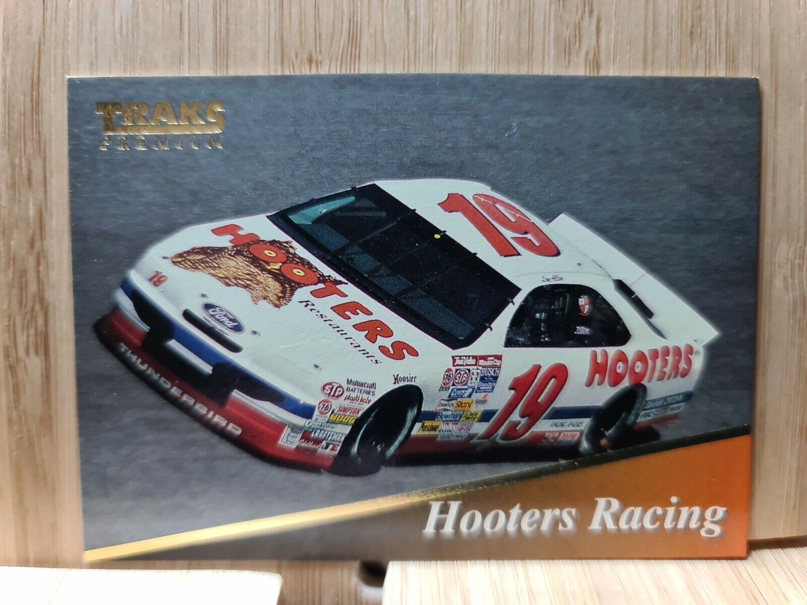 HOOTERS RACING🏆1994 Trax Premium Winston Cup #53 Trading Card 🏆FREE POST