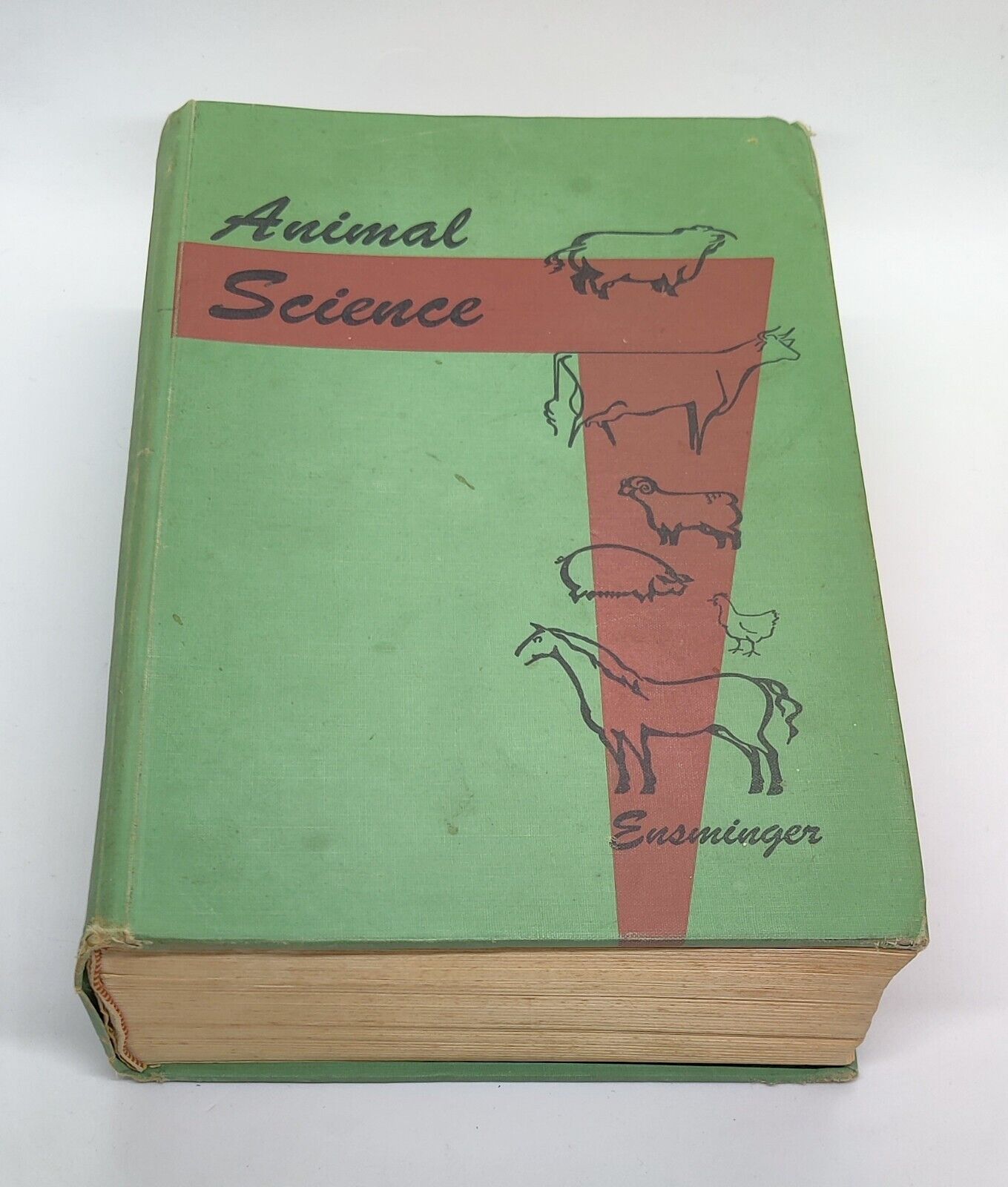 Vintage Animal Science Textbook | M.E. Ensminger | 6th Edition Copyright 1969