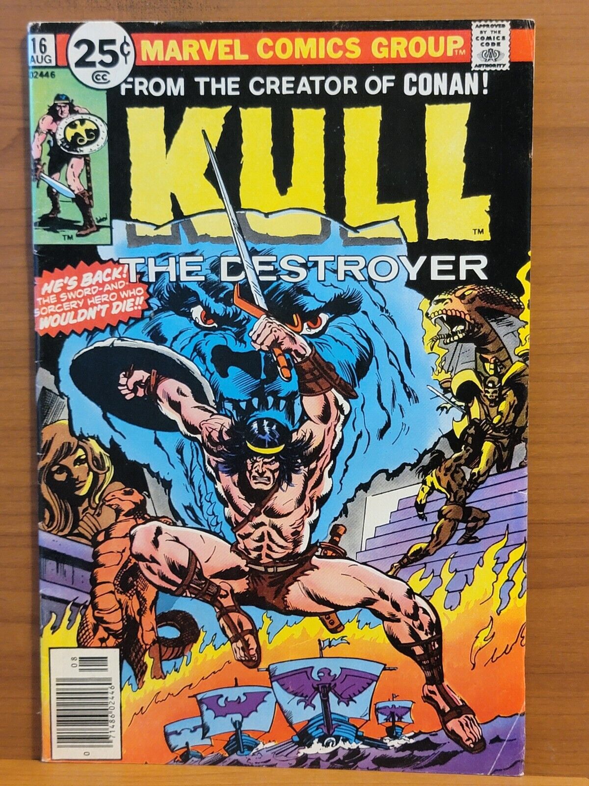 Kull The Destroyer #16 VG  Marvel 1976   I Combine Shipping