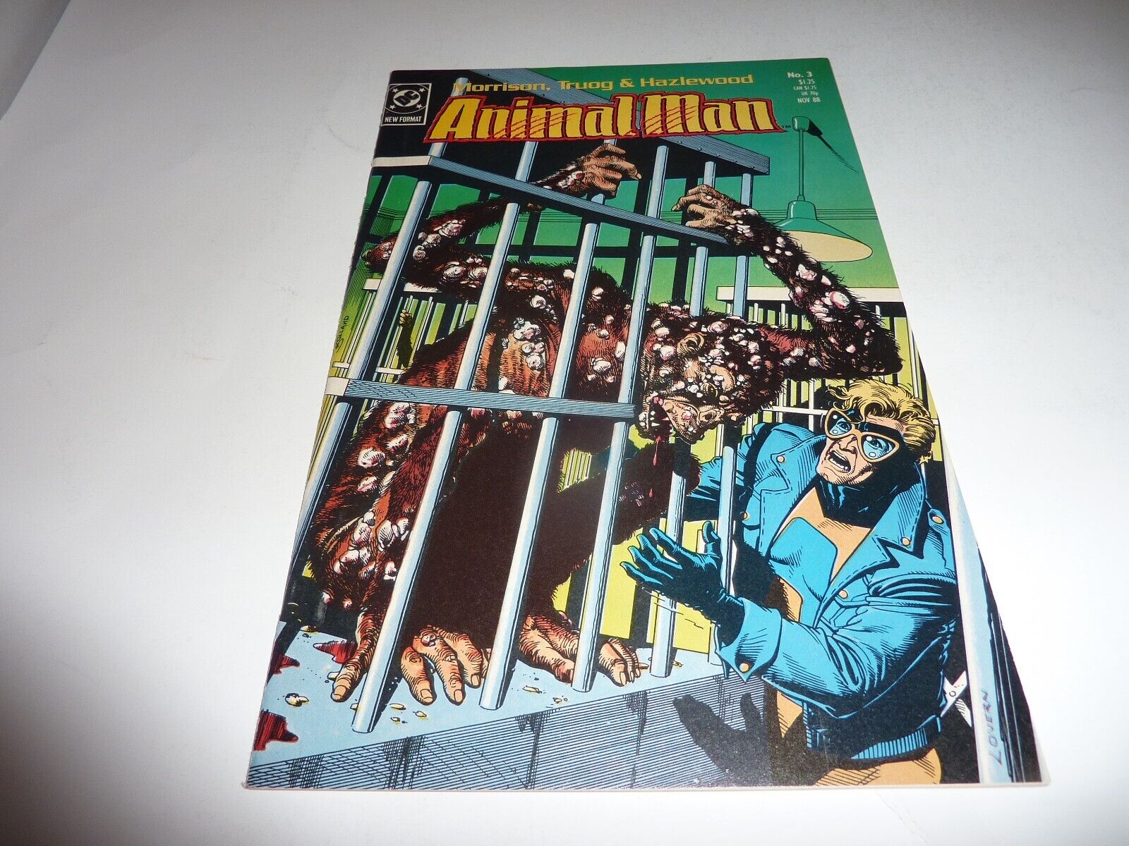 ANIMAL MAN #3 DC Comics 1988 Grant Morrison NM-