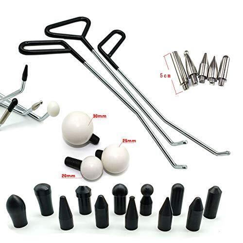 Paintless Dent Repair Tools 6 Pieces Of Dent Removal Rods With Awl Head Paintles