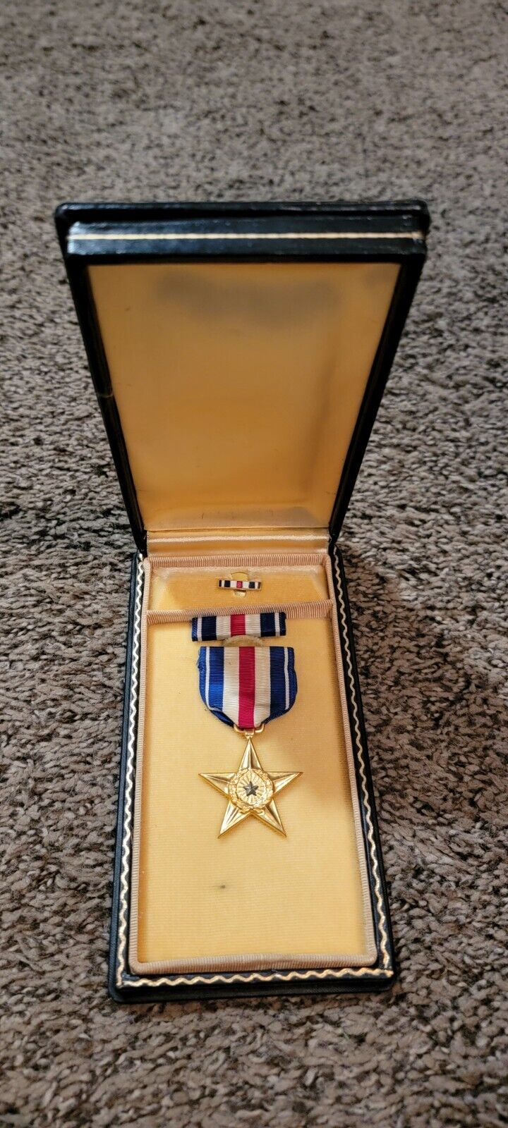 U.S. WW2 Era Medal, Lapel Pin, Beautiful Case 