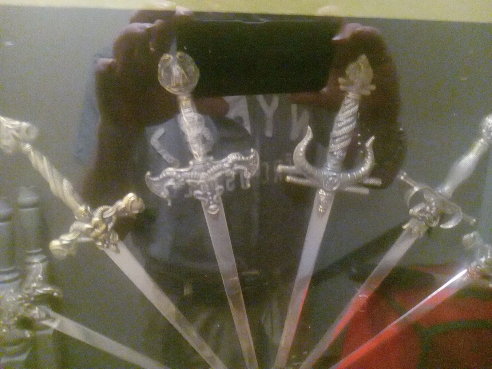 Swords replica In Shadow Box