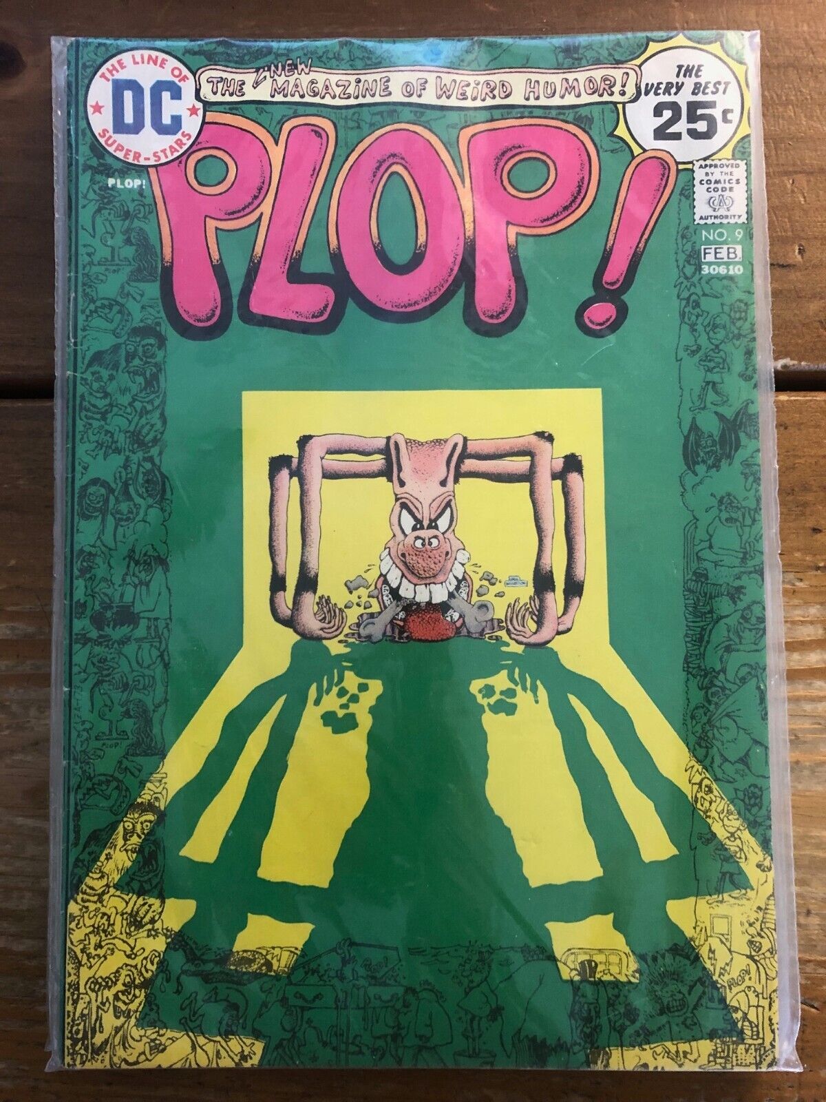 Six Issues of Plop Comic Book by DC No. 6, 8, 9, 15, 18, 20