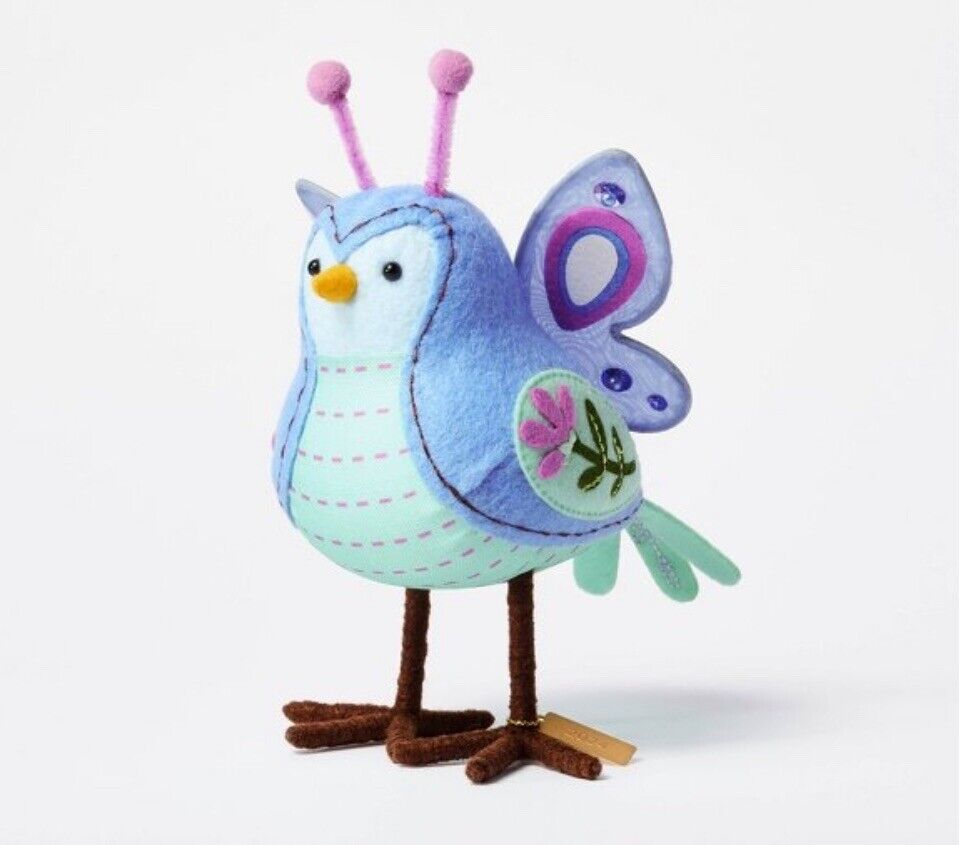 Target Spritz Featherly Friends Blue Butterfly Bird Spring Easter 2024 NWT