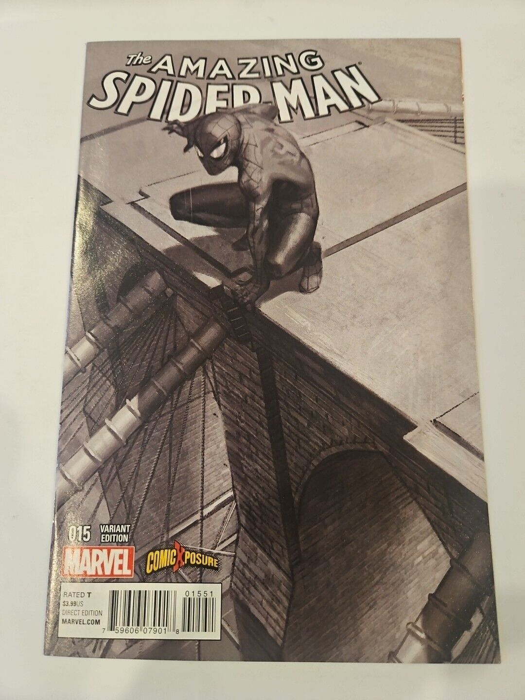 Amazing Spider-Man (Marvel 2014-2015) #15 Molina ComicXposure Sketch Variant NM