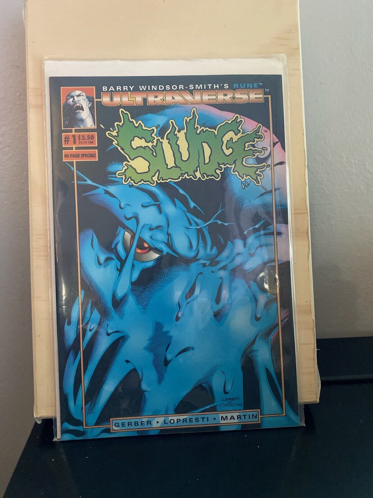 Sludge Vol., #1 Issue#1 Ultraverse Malibu Comics OCT 1993 