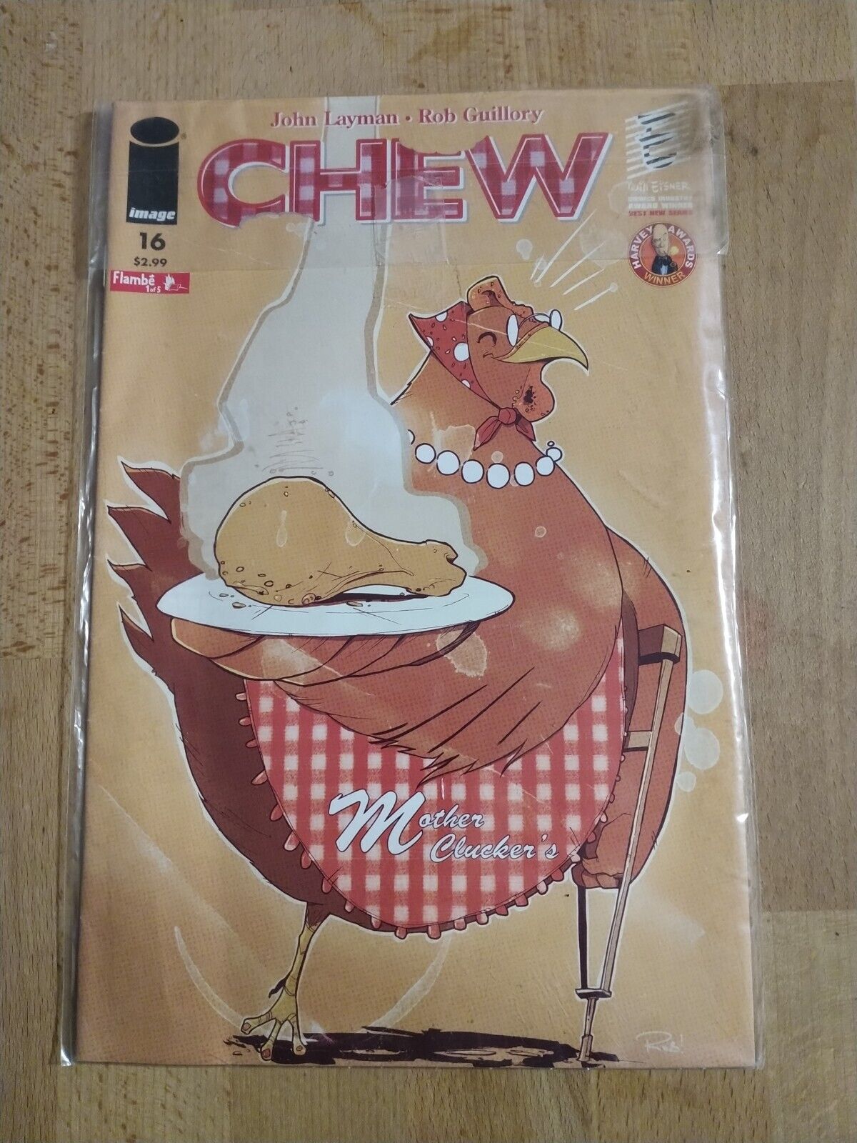 Chew Issue #16 Comic Book. John Layman. Rob Guillory. Image 2010