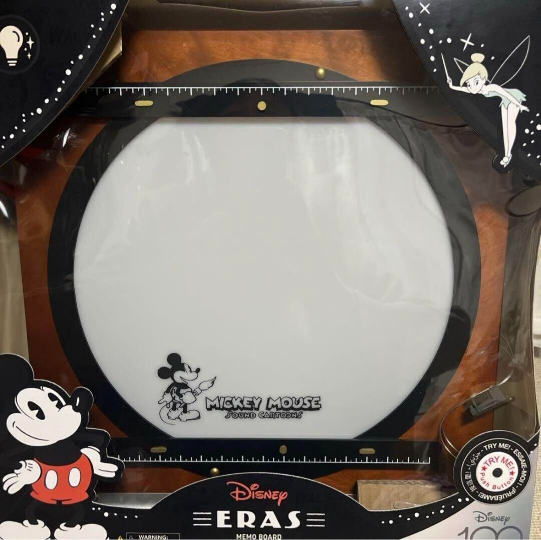 2023 Disney Parks 100 Years Eras Walt Mickey Animation Disc Light-Up Memo Board