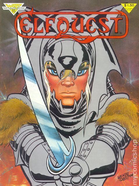Elfquest Magazine #18 VG 1984 Stock Image Low Grade