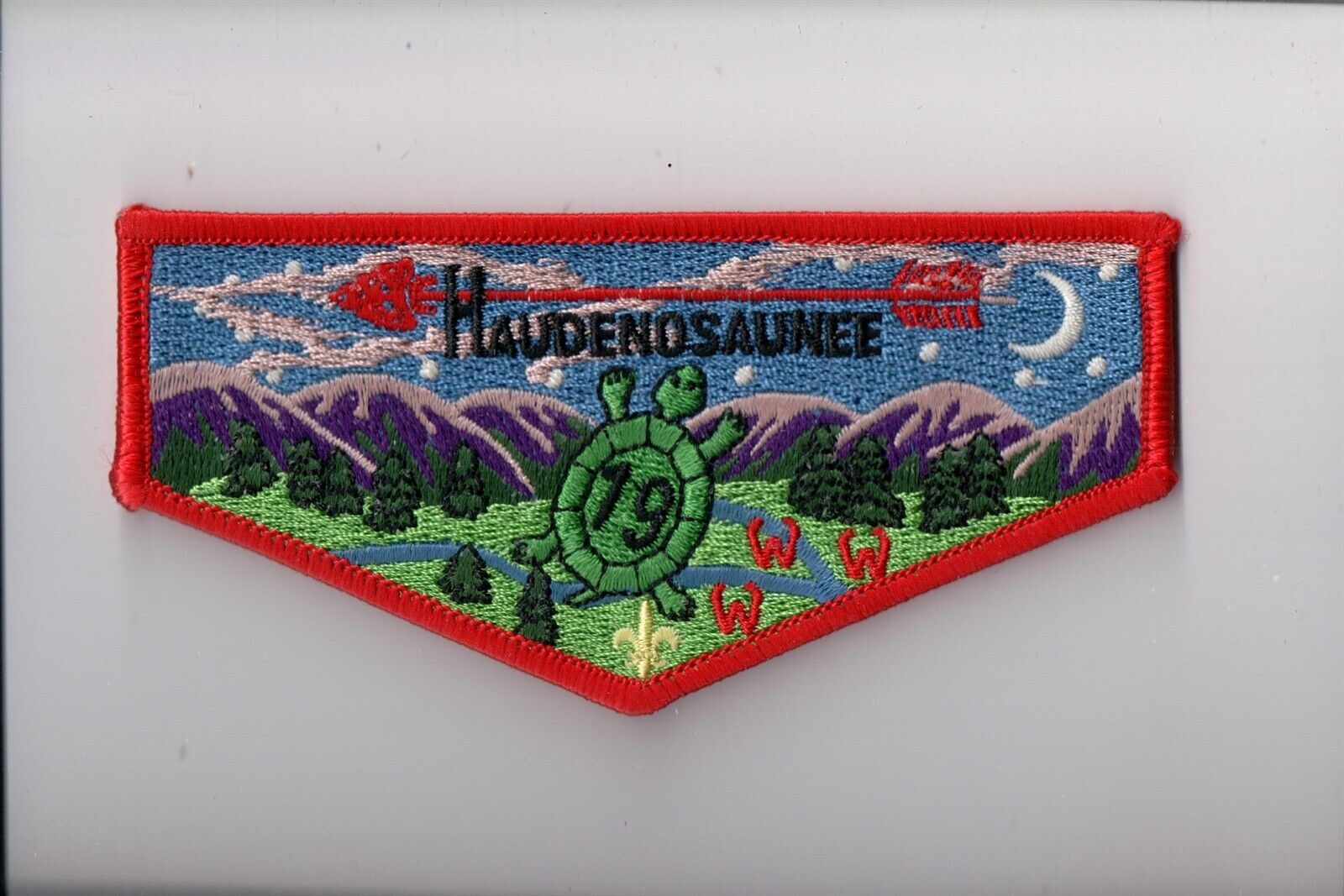 Lodge 19 Haudenosaunee S-2 OA flap (WW)