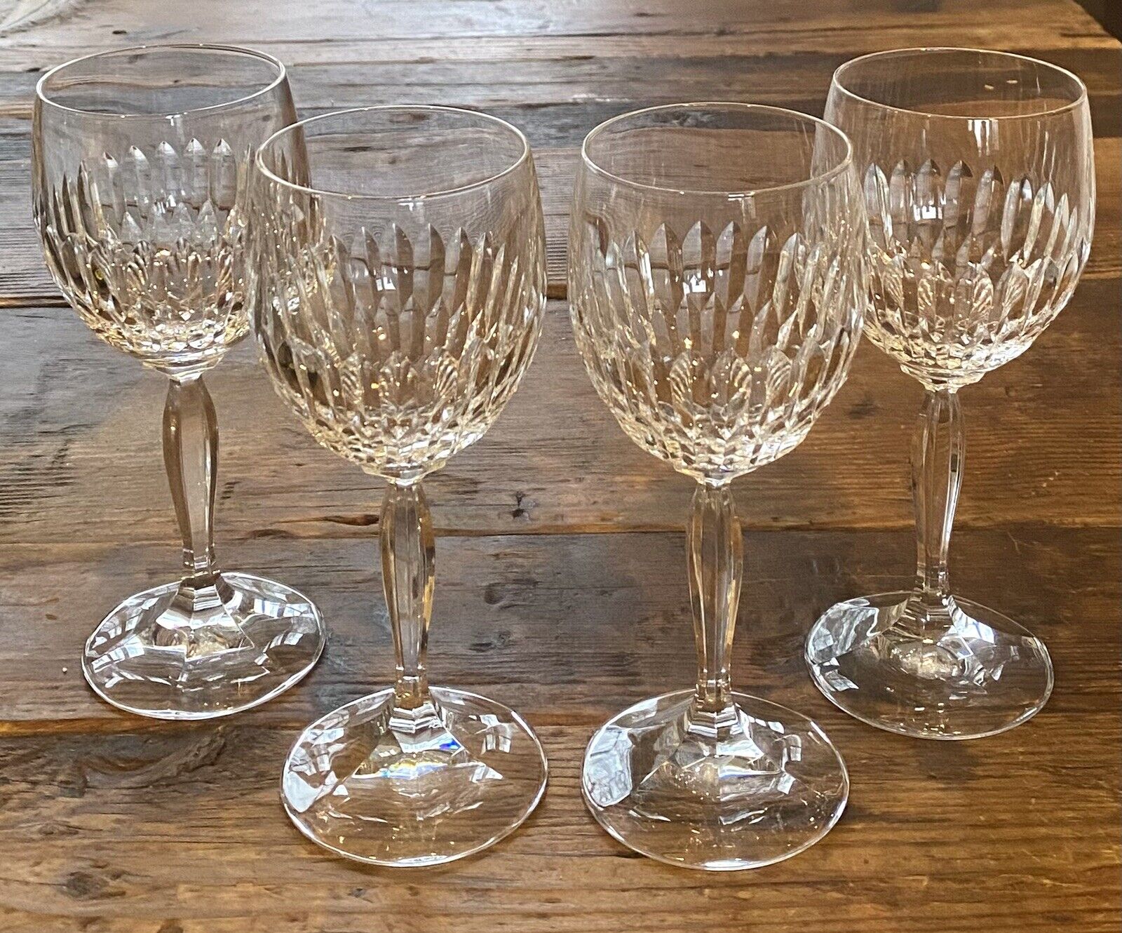(4) \'Celebration\' by Schott Zweisel Wine Glasses. Germany. Excellent Condition