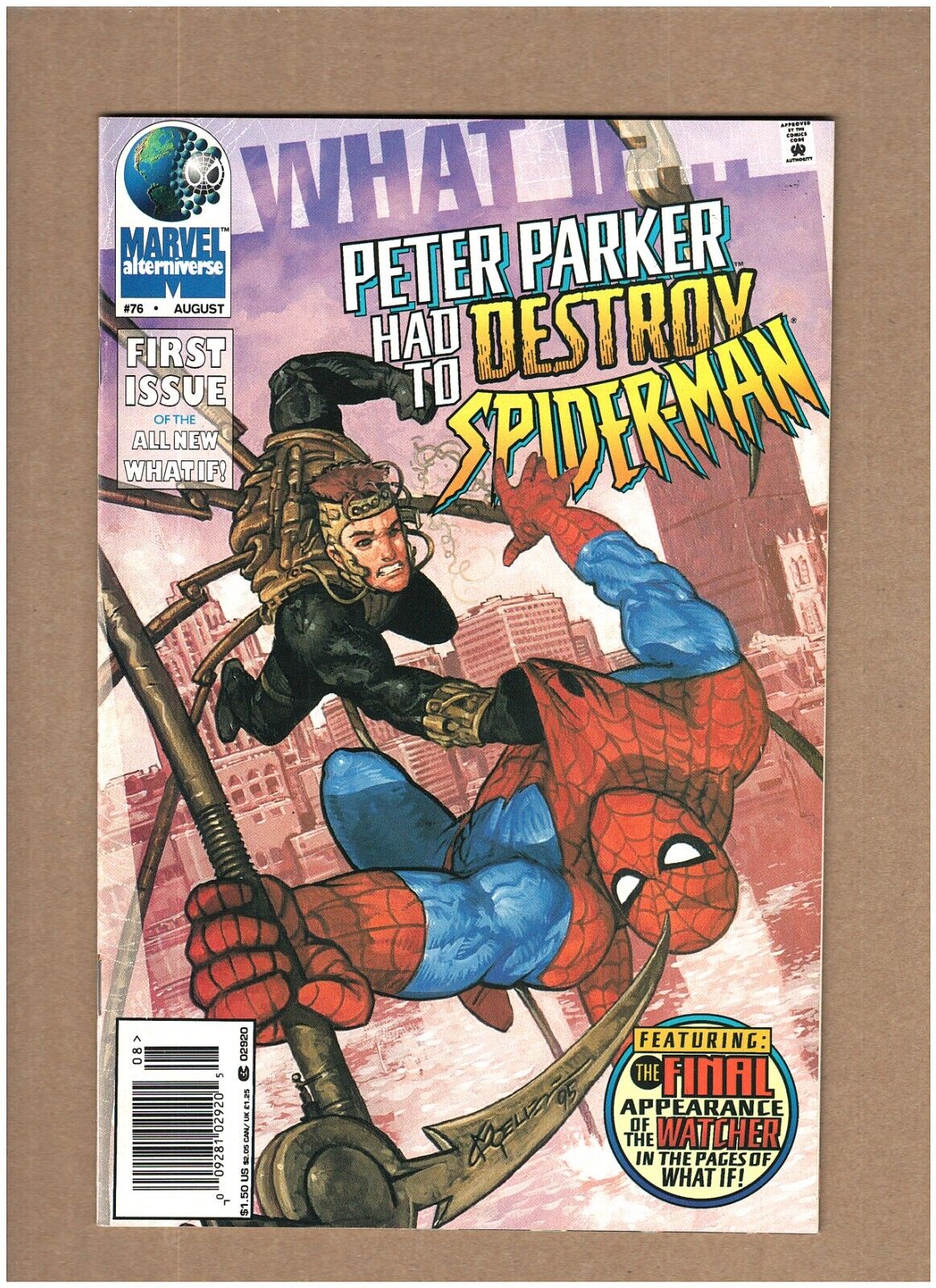 What If? #76 Newsstand Marvel 1995 Peter Parker Destroys Spider-man VF/NM 9.0