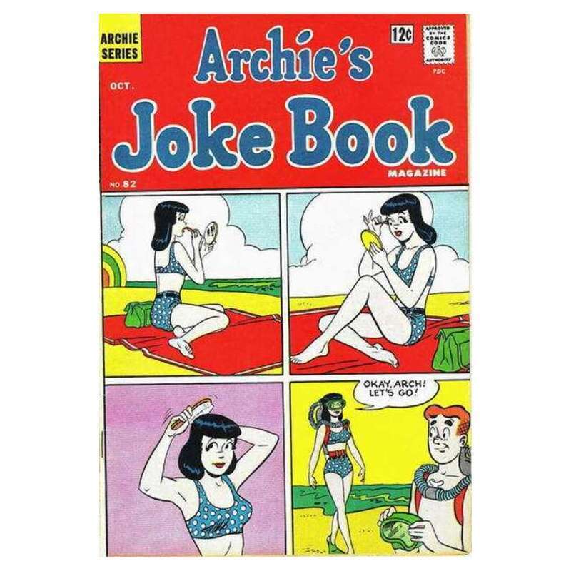 Archie's Joke Book Magazine #82 in Fine condition. Archie comics [v]