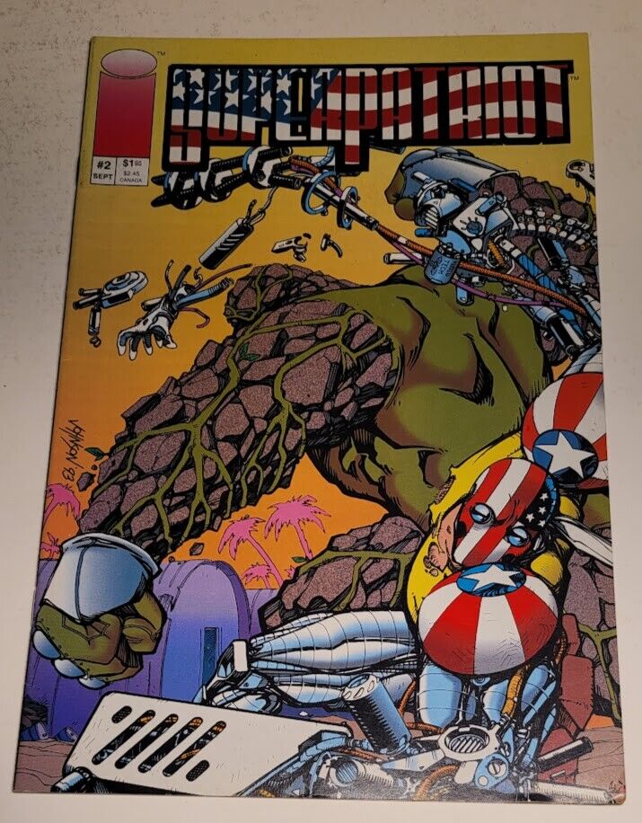 Superpatriot #2 (1993) VF Image Comic