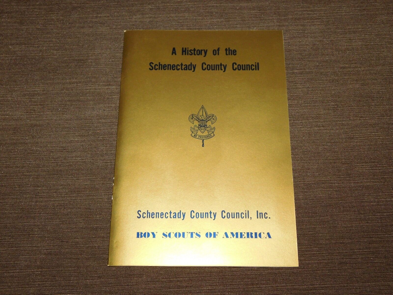 VINTAGE BSA BOY SCOUTS OF AMERICA 1965 HISTORY  SCHENECTADY COUNTY COUNCIL BOOK