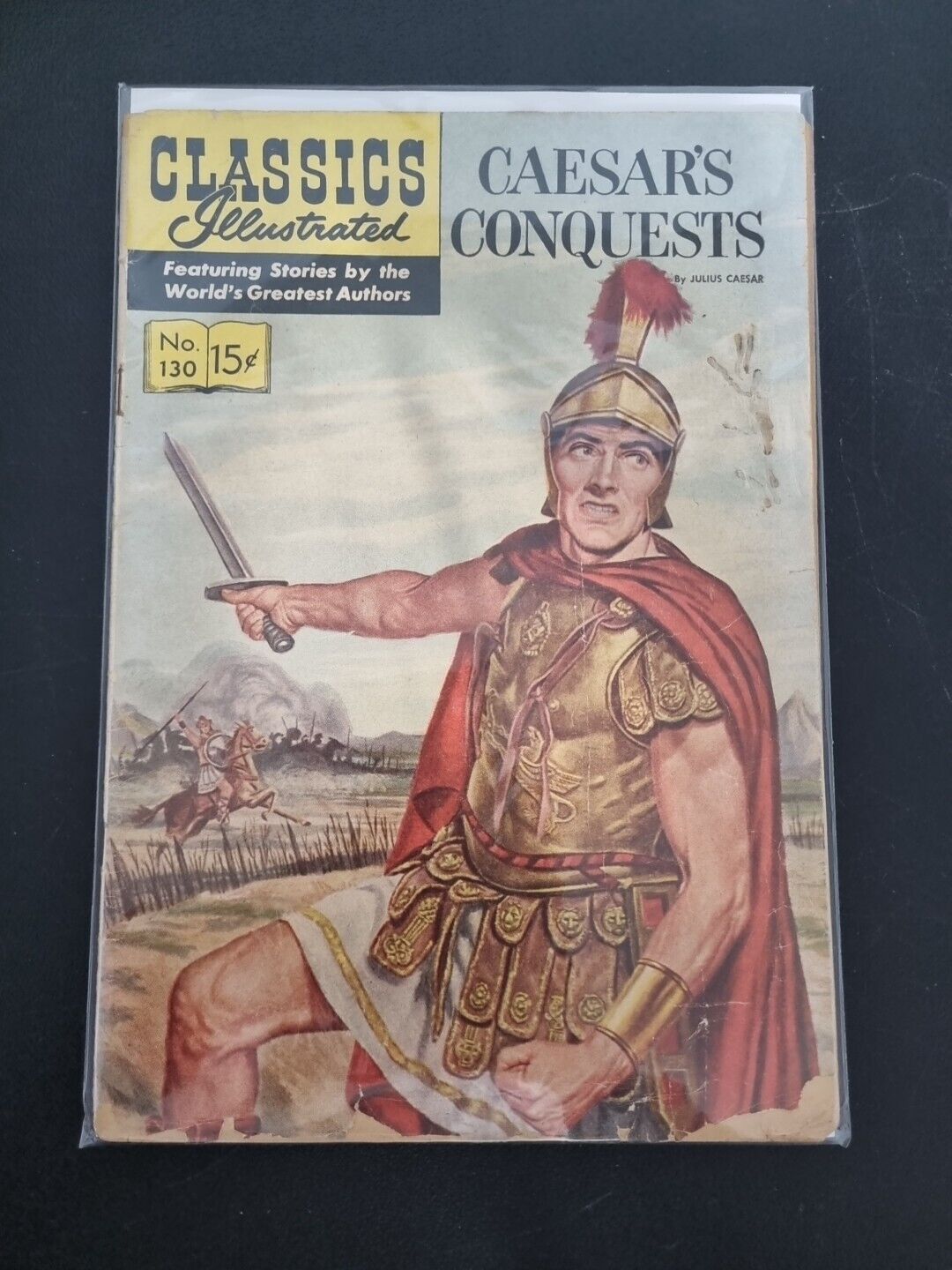 Classics Illustrated #130 Caesar\'s Conquests 