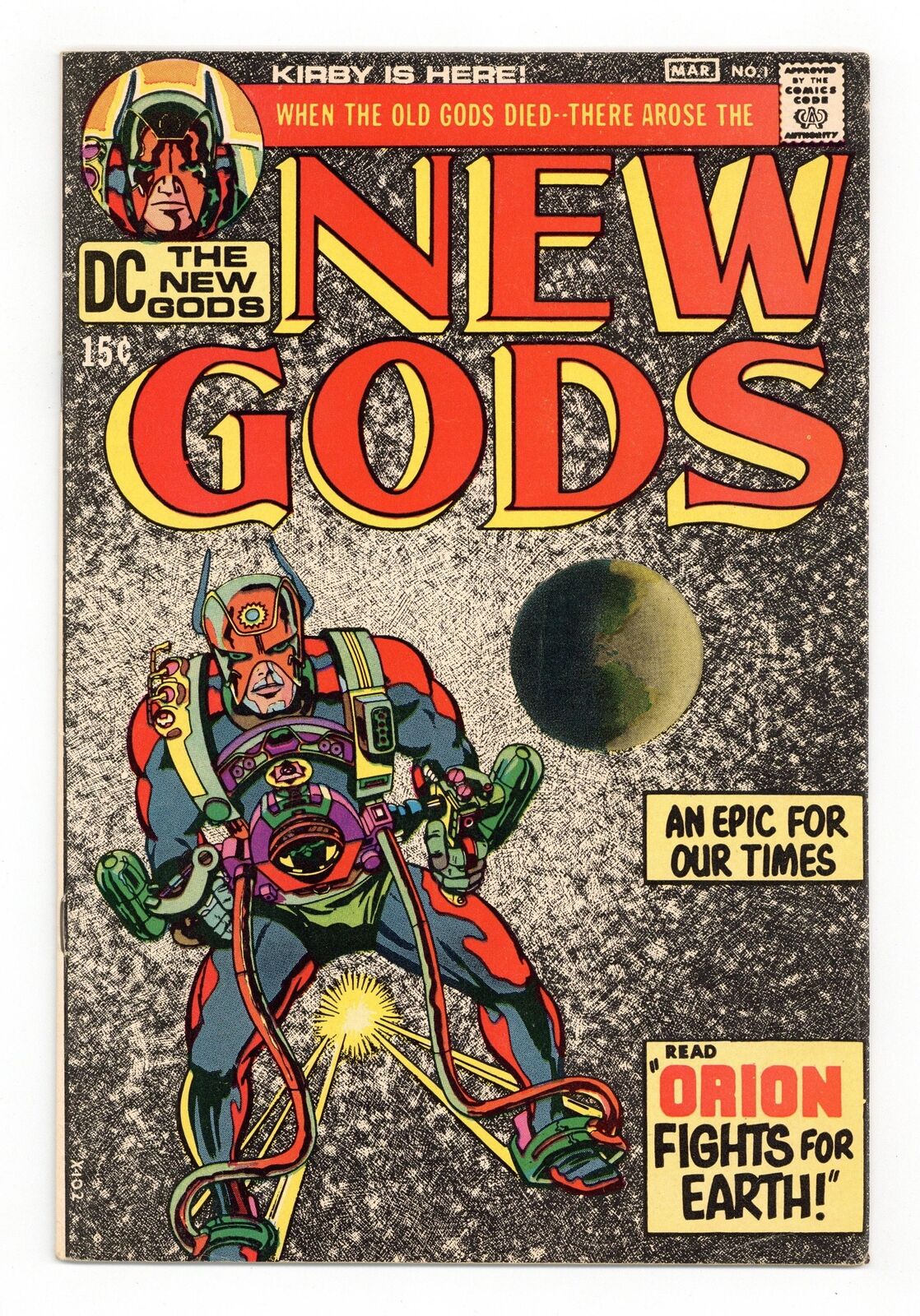 New Gods #1 VG+ 4.5 1971 1st app. Orion