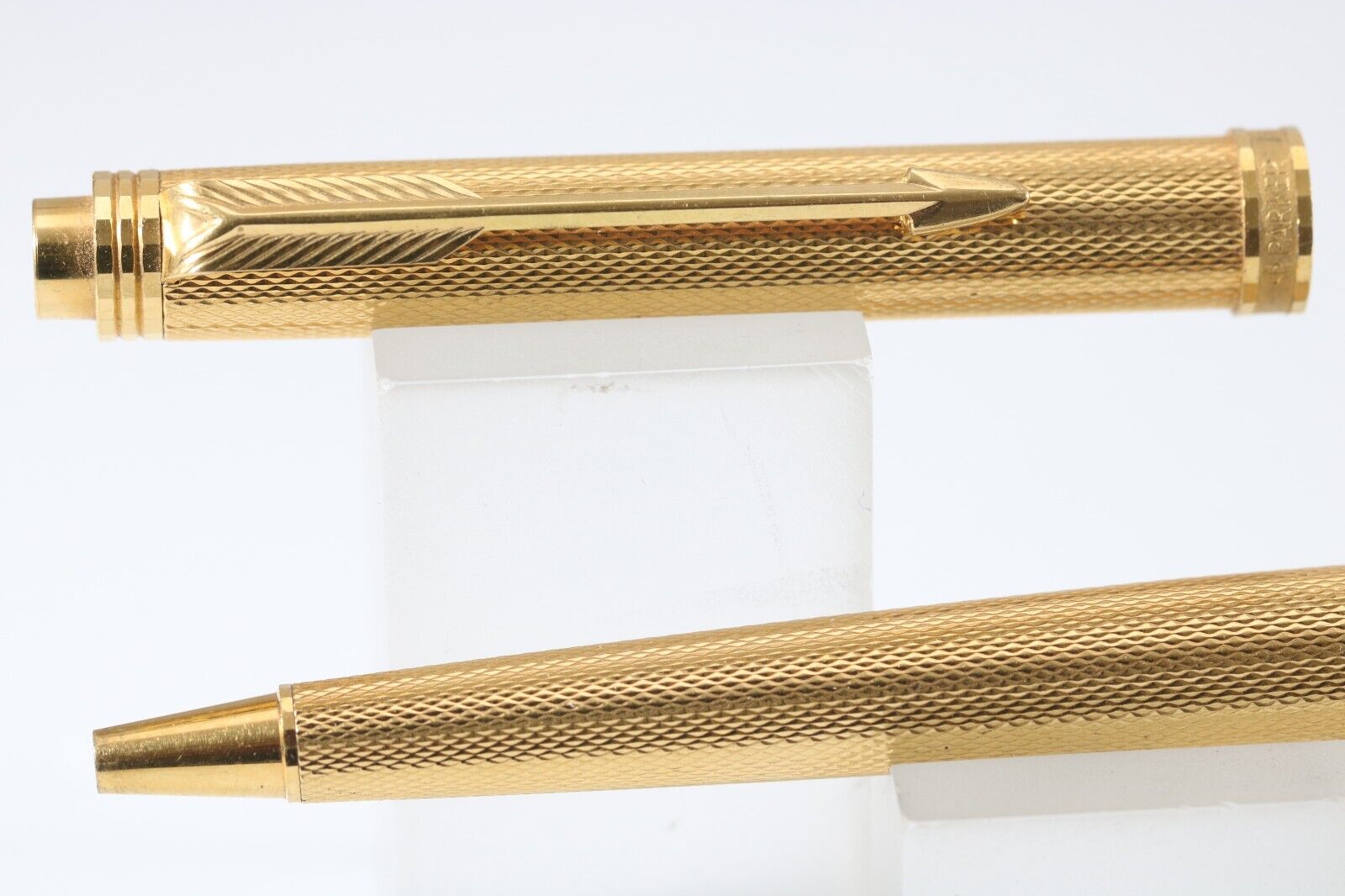 Vintage (c1983-94) Parker Premier Grain D'Orge Gold Plated Mechanical Pencil