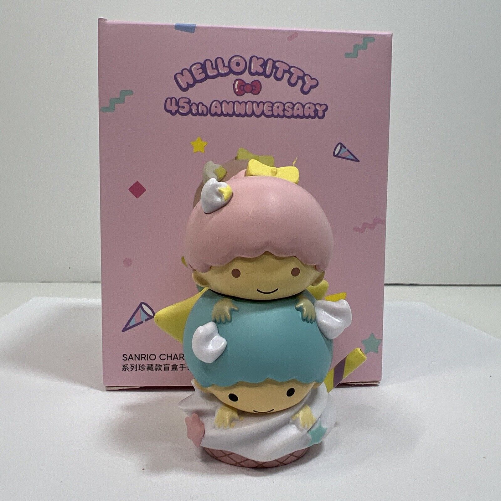 Sanrio Hello Kitty 45th Anniversary Little Twin Stars Dessert 2.5” Figure New