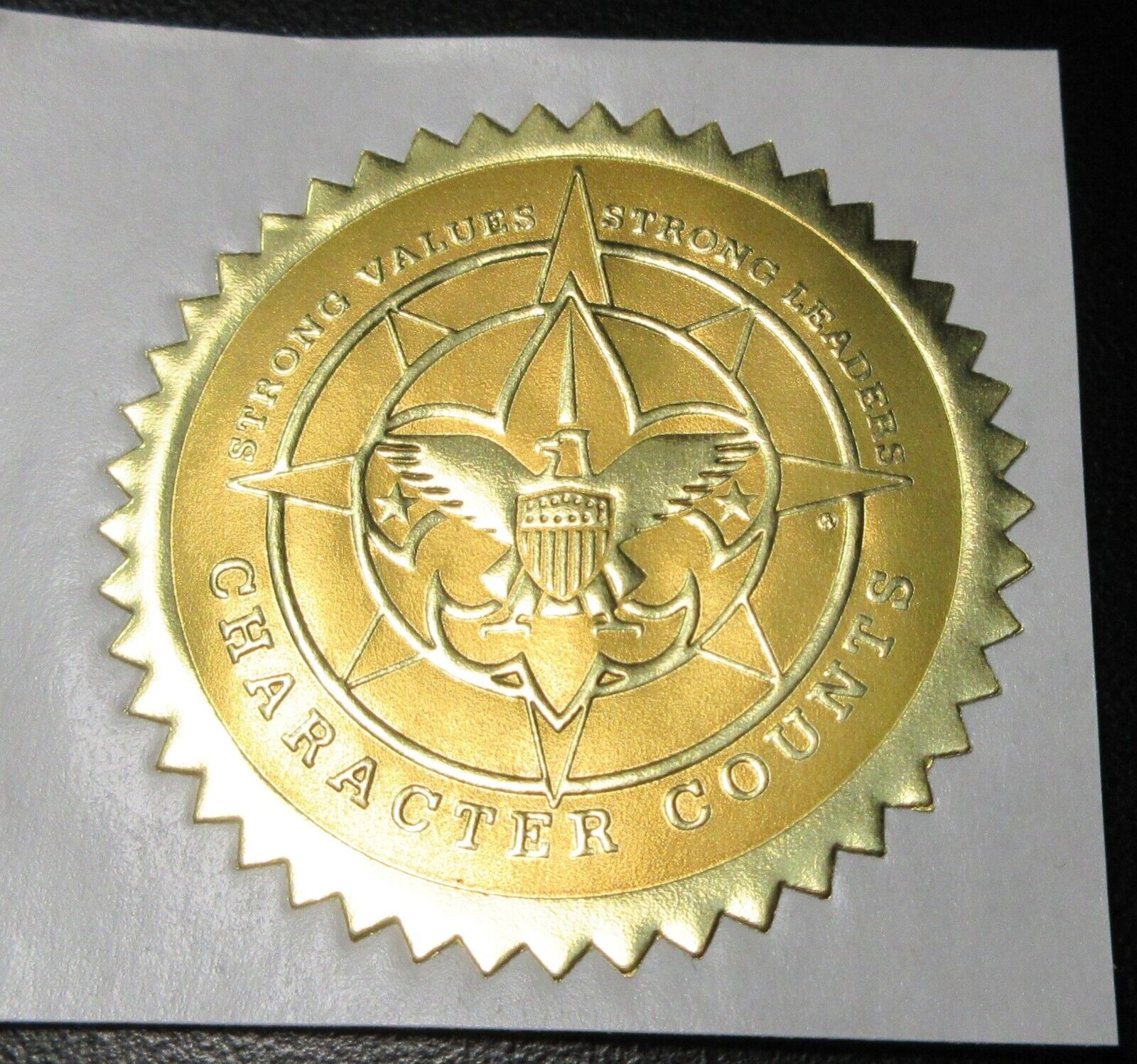 Boy Scout of America Embossed Emblem Seal - BSA