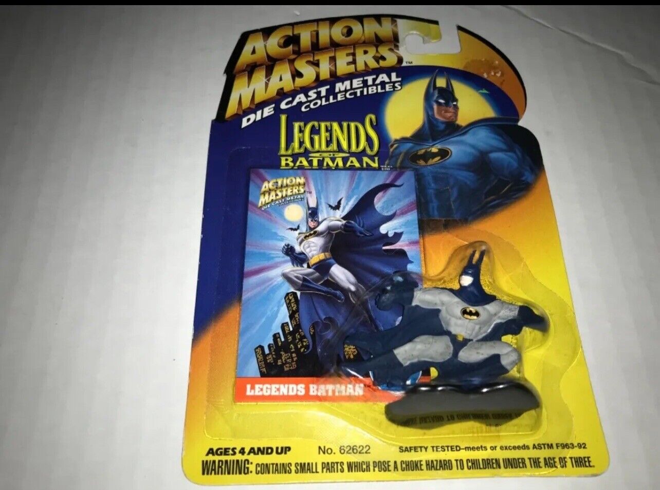 Batman Action Masters Die Cast Metal Legends of Batman, 1994 Kenner Batman NIP