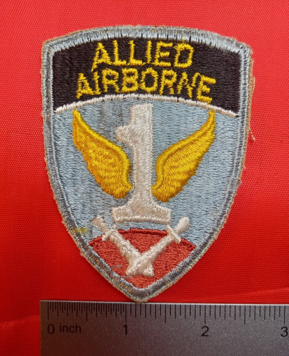 US Army Authentic WW2 1st Allied Airborne Military Patch