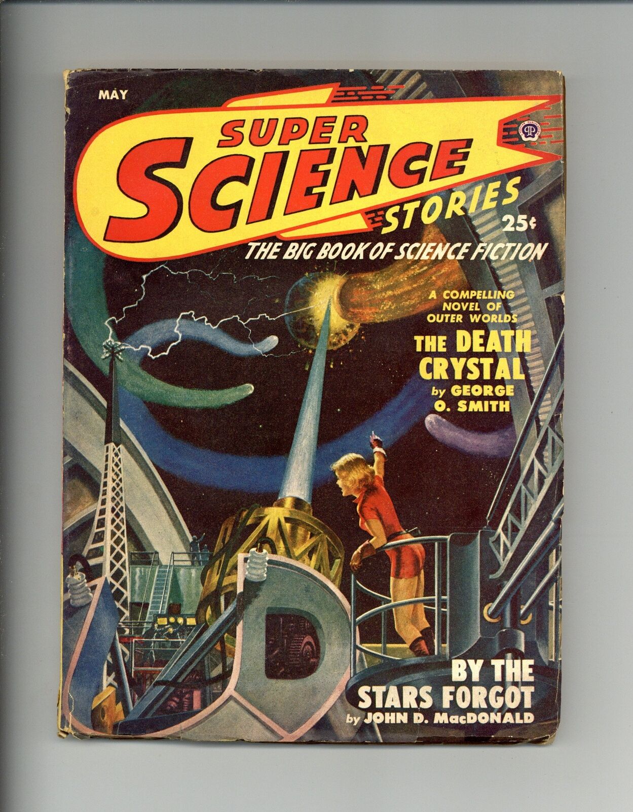 Super Science Stories Pulp May 1950 Vol. 6 #4 FN