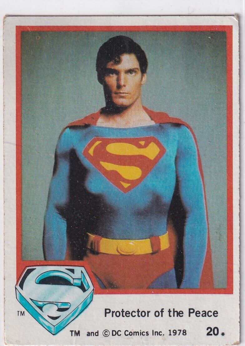 Superman Trading Cards singles Good-Excellent cond. 1978 Topps U-Pick #1-77