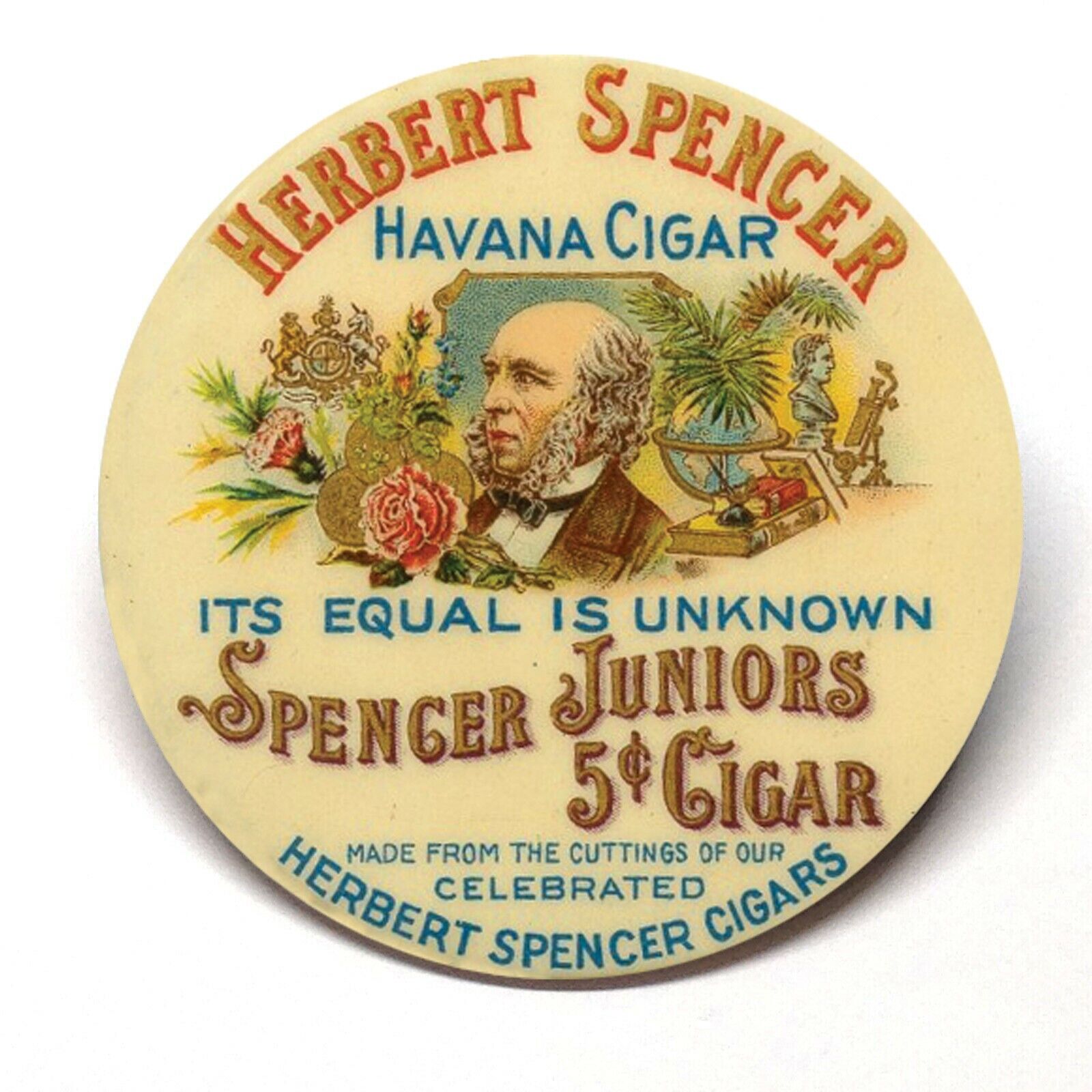 Herbert Spencer Havana Cigar Fridge Magnet BUY 3 GET 4 FREE MIX & MATCH