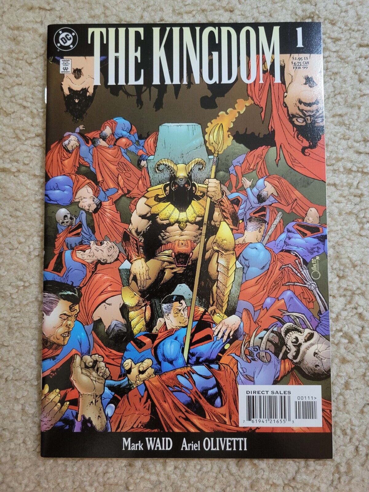 THE KINGDOM  #1 DC NM / 1999, 1st app Hyperman (Superman\'s son J. Kent)  Key