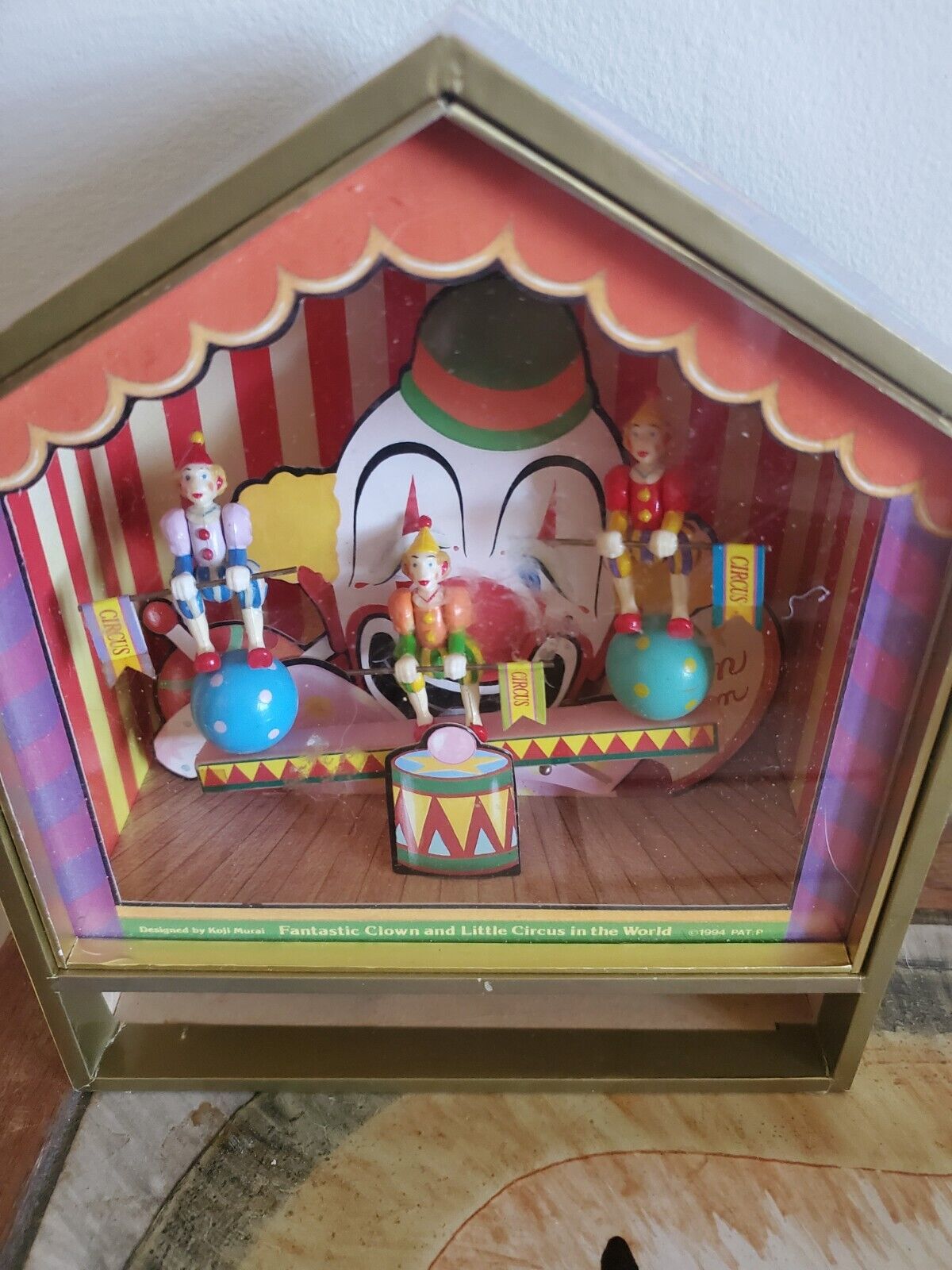 Koji Murai Circus Little Clown Music Box 1994 