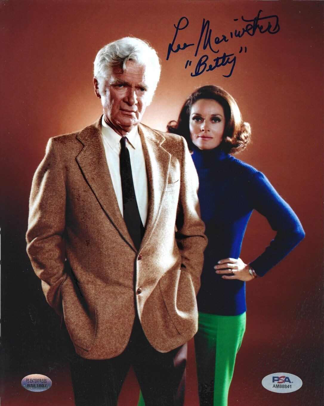 Lee Meriwether Autographed 8x10 Photo With \