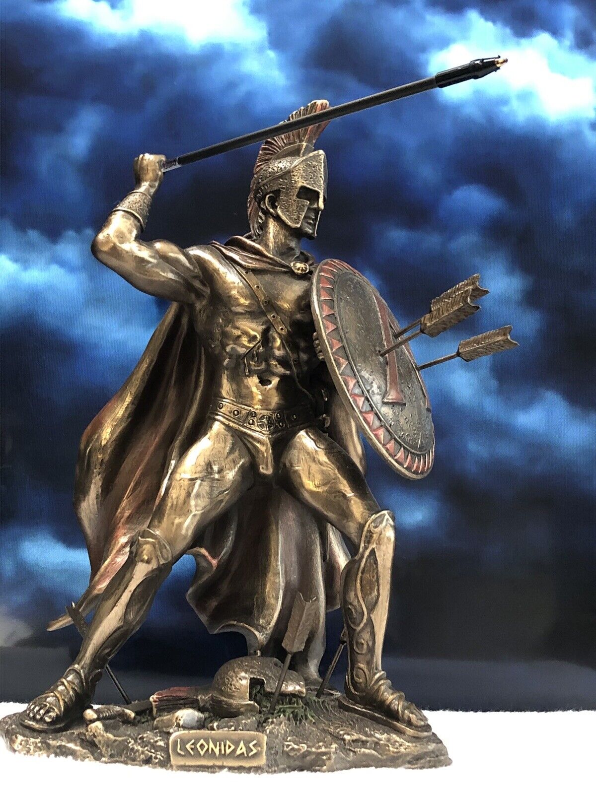 Statue Spartan Warrior Leonidas From Studio Collection By Veronese Design