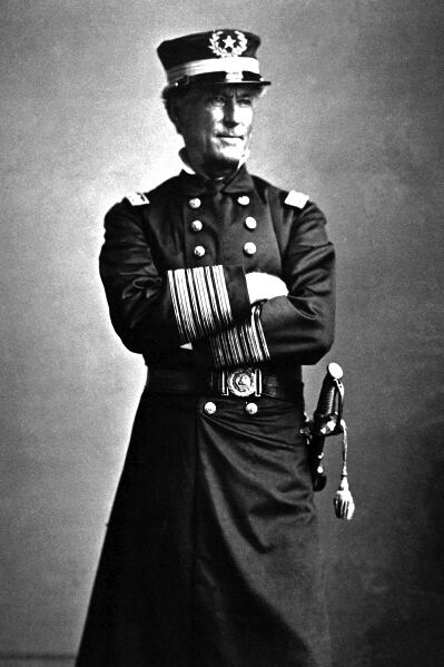 New 5x7 Civil War Photo: Union - Federal Admiral David Farragut, U.S. Navy