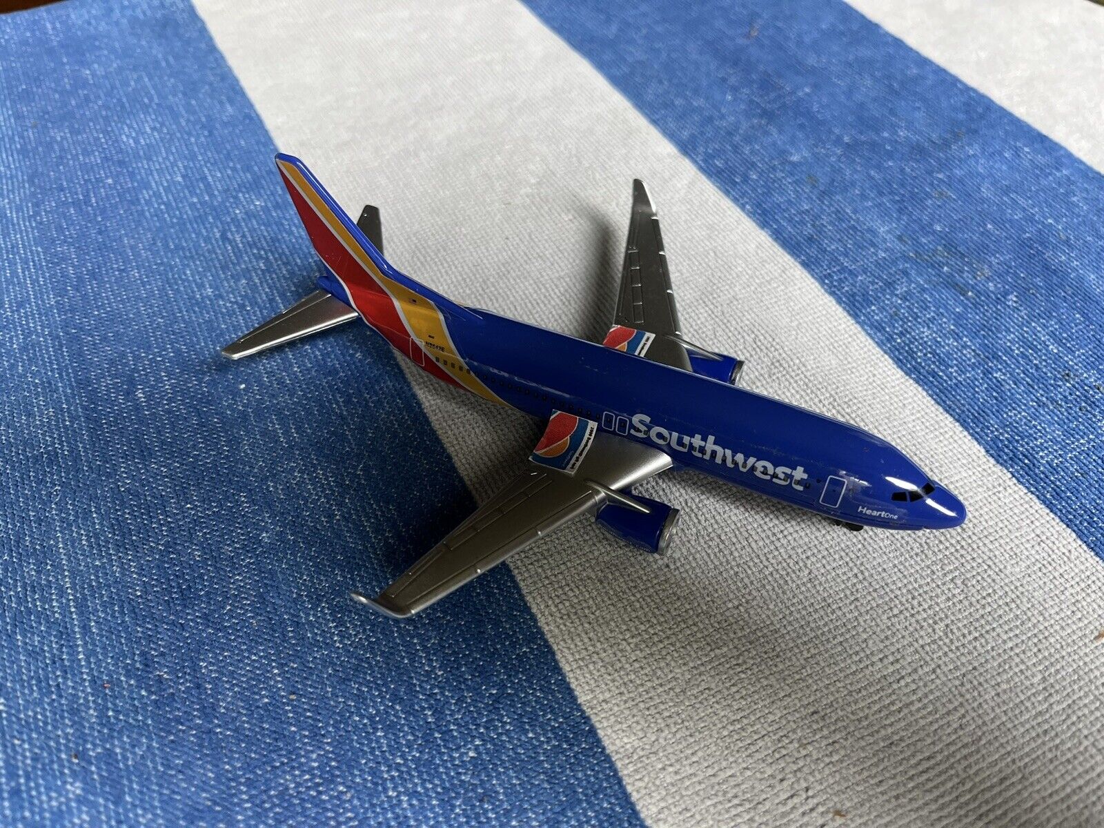 southwest airplane toy figure  