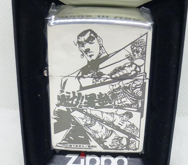 ZIPPO Sakigake Otokojuku Lighter 2020 Silver #2 ZIPPO Sakigake Otokojuku
